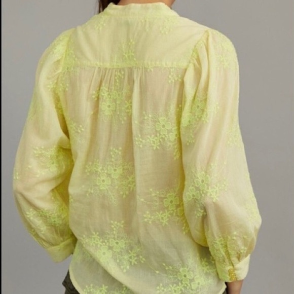 Embroidered Button Down NWT - Picture 4 of 7